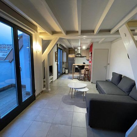 Fathala - Appartement Lumineux En Dernier Etage - Face A La Gare Routiere ซาร์บูร์ก ภายนอก รูปภาพ